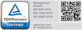 Certificado TUVRheinland